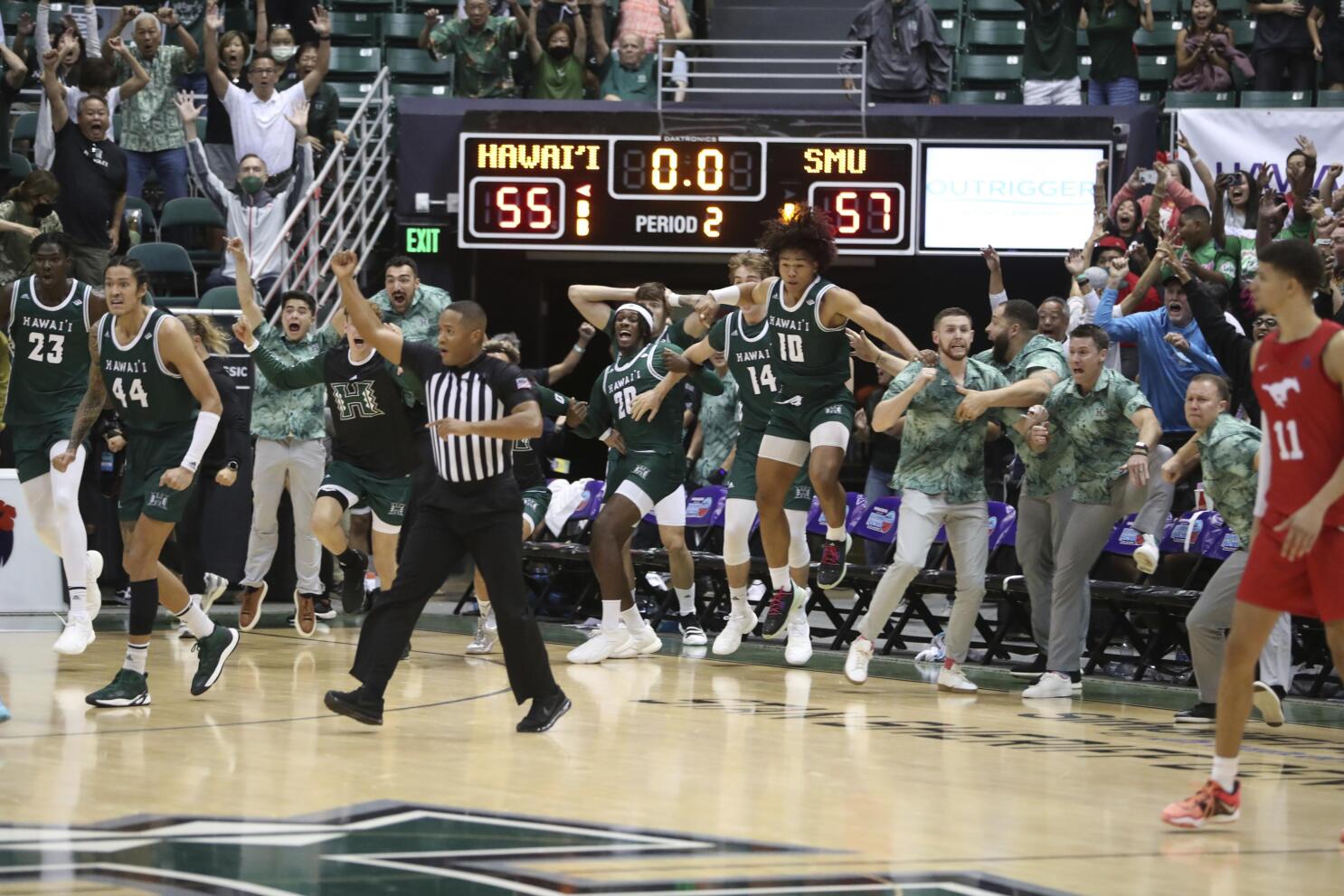 McClanahan buzzer beater gives Hawaii first title over SMU AP News